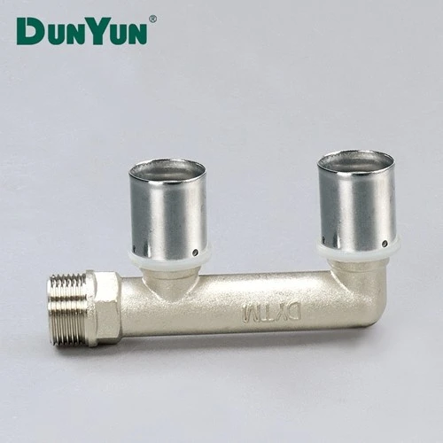 Brass Crimp Press Fittings TH U factory