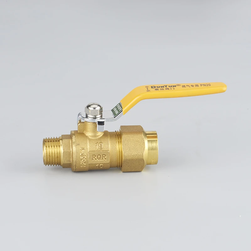 Fast Coupler Brass Gas Valve